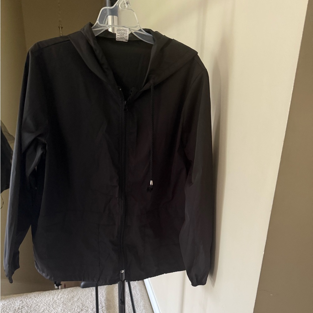 Black Hooded Jacket